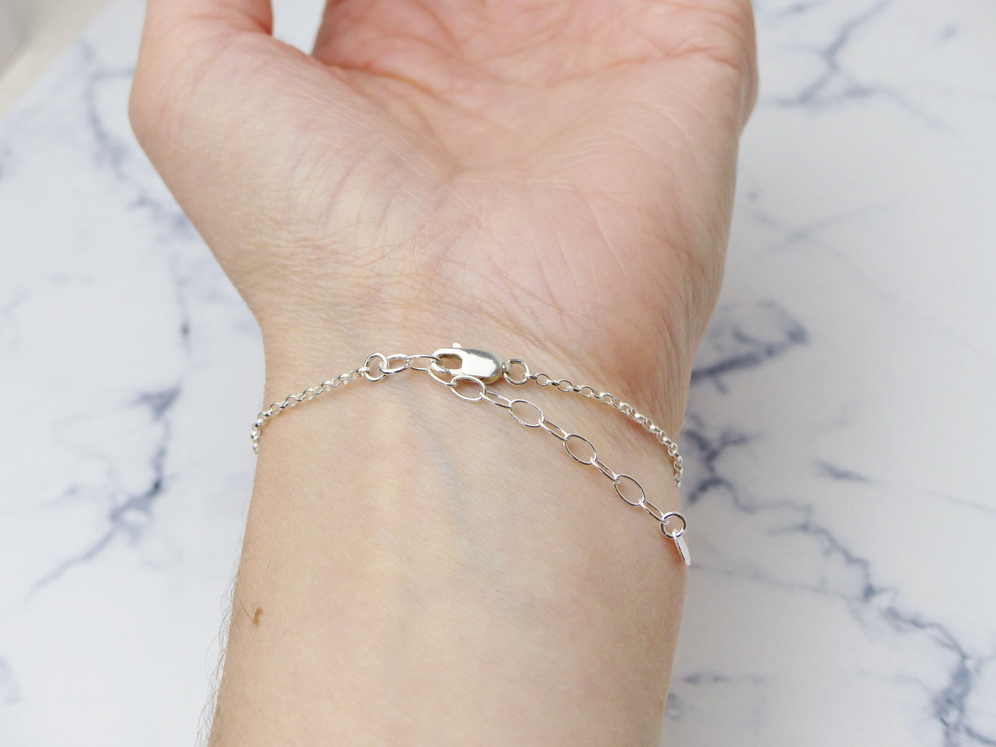 Rainbow Moonstone Infinity Bracelet – 925 Sterling Silver June Birthstone Gift